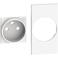 Kryt BTICINO KW55 2P+T 2M BÍLÁ