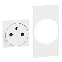 Kryt BTICINO KW55F 2P+T 2M BÍLÁ