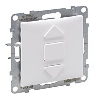 LEGRAND Spínač SUNO 721139 6AX - 250V tlačítkový žaluziový bílá