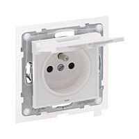 LEGRAND Zásuvka SUNO 721186 2P+T IP44 s clonkami bílá