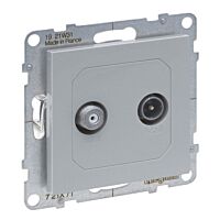 SUNO ZÁS.TV-R 2KABELY HLINÍK