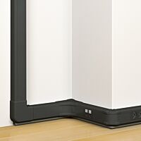 LEGRAND Lišta DLP včetně víka, 80x50, PVC, černá, délka 2m