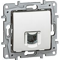 LEGRAND Zásuvka NILOÉ 664773 RJ45 cat.6 UTP bílá
