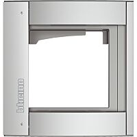 BTICINO Rámeček 350211 kov 1M