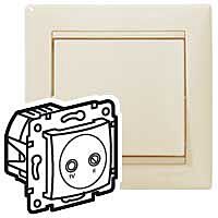 Zásuvka VALENA 774334 TV+RD průběžná