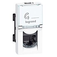 LEGRAND Zásuvka MOSAIC 76562 RJ45 FTP 1M bílá