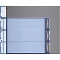 BTICINO Kryt 352033 BTNS ocel