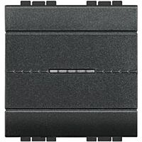 BTICINO Spínač L4053M2AN LLT č 6 2 moduly antracit