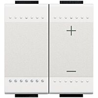 BTICINO Stmívač N4408N LLT 300-600W 2 moduly bílá