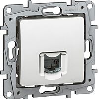 LEGRAND Zásuvka NILOÉ 764573 RJ45 CAT.6 UTP bílá