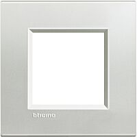 BTICINO Rámeček LNA4802AG 2M stříbrná
