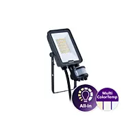 PHILIPS Svítidlo LED BVP167 20W 2400lm 3000-6500K reflektor symetrický s čidlem IP65