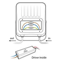 MCLED Svítidlo LED  VEGA 20W 2400lm 4000K reflektor IP65