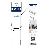 Hliníkový profil pro sádrokartony AR 1m