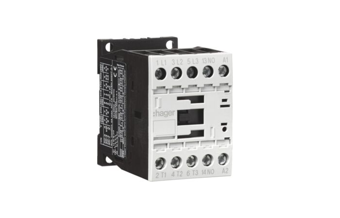 Výkonový stykač 3P + 1S, 7A/3kW (AC-3),