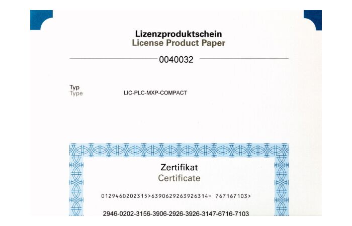 LIC-PLC-MXP-COMPACT PLC licence