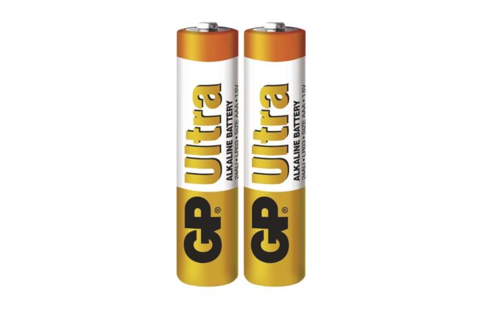 GP Baterie mikrotužková ALKALINE ULTRA LR03 1,5V AAA blistr 2ks