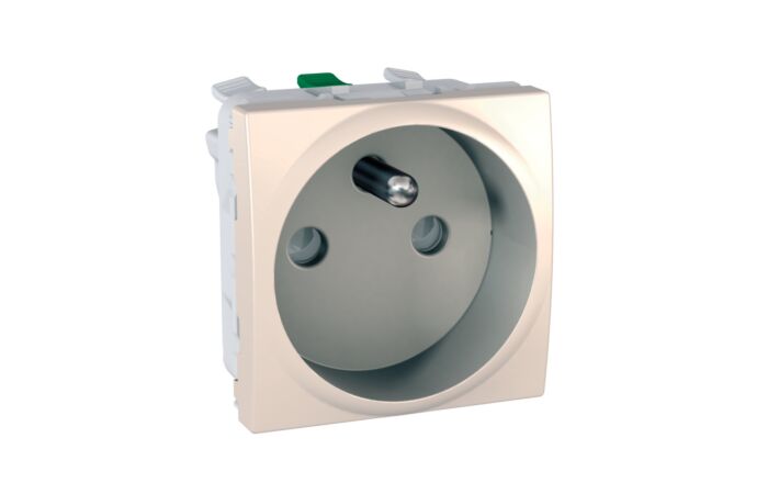 SCHNEIDER Zásuvka Unica 230V/16A 2P+PE Marfil