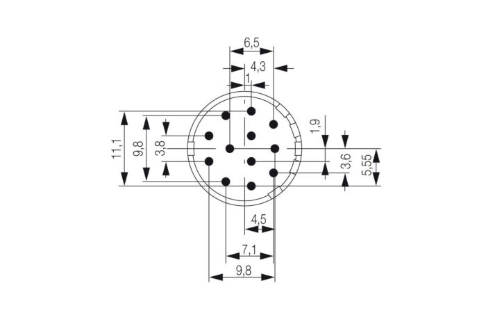SAI-M23-SE-12-17MM-G