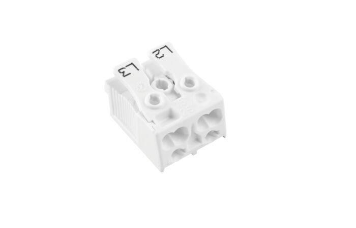 ELECTRO-TERMINAL Svorkovnice SLK 3/2 (L2-L3) pro svítidla, bezšroubová
