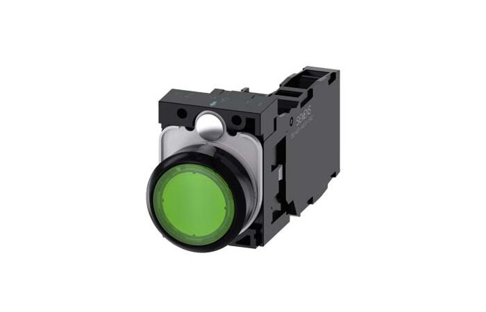 SIEMENS Hlavice ovl. 3SU1102-0AB40-1FA0 stiskací