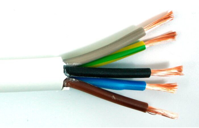 Kabel H05VV-F 5G2,5B  (CYSY 5Cx2,5)