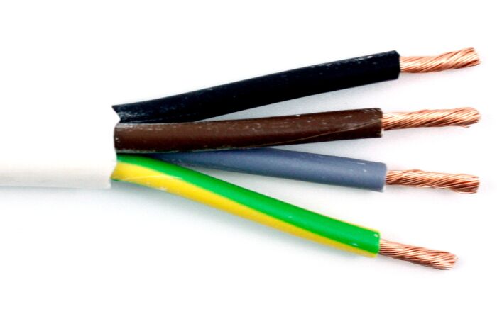 Kabel H05VV-F 4G2,5 (CYSY 4Bx2,5)
