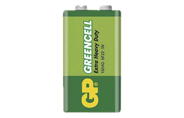 GP Baterie GREENCELL 6F22 9V fólie 1ks