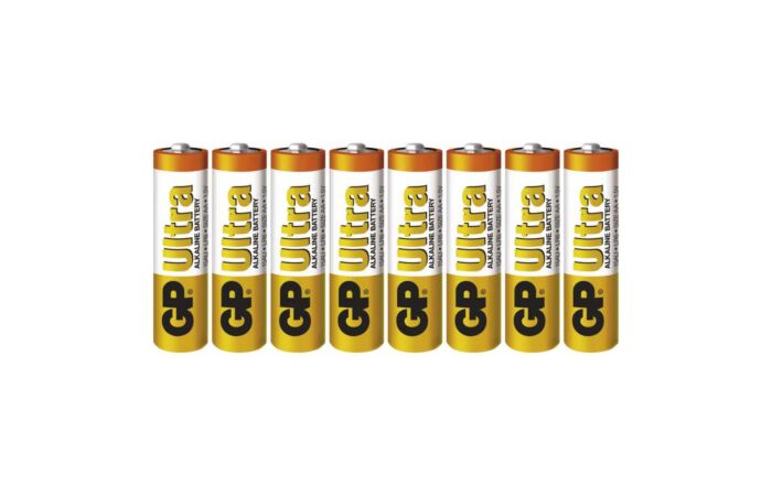 GP Baterie tužková ALKALINE Ultra R6A  1,5V AA blistr 6+2