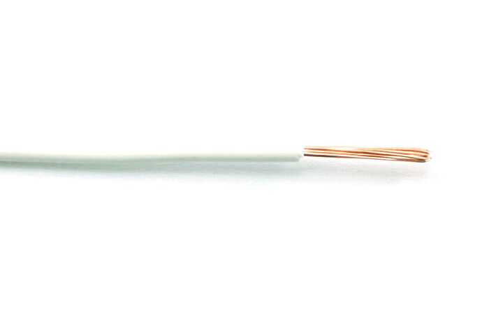 Kabel H05V-K 0,5 bílý (CYA)