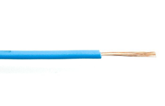Kabel H05V-K 0,75 světle modrý (CYA)
