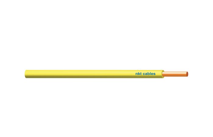 Kabel H07V-K 1,5 žlutý (CYA)