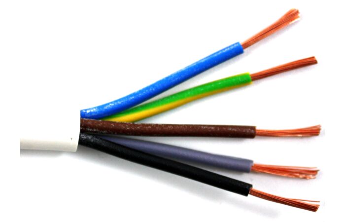 Kabel H05VV-F 5G0,75B (CYSY 5Cx0,75)