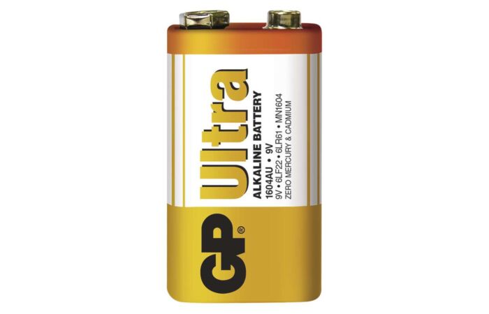 GP Baterie ALKALINE ULTRA 6LF22 9V balení 1ks