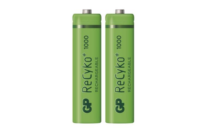 GP Baterie mikrotužková nabíjecí RECYKO Plus HR03 NiMh1000 1,2V blistr 2ks