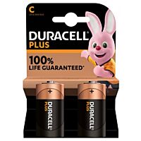 DURACELL Baterie malý mono LR14 PLUS 1,5V blistr 2ks