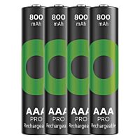 GP Baterie mikrotužková nabíjecí ReCyko Pro Profesional 800mAh AAA (HR03) blistr 4ks