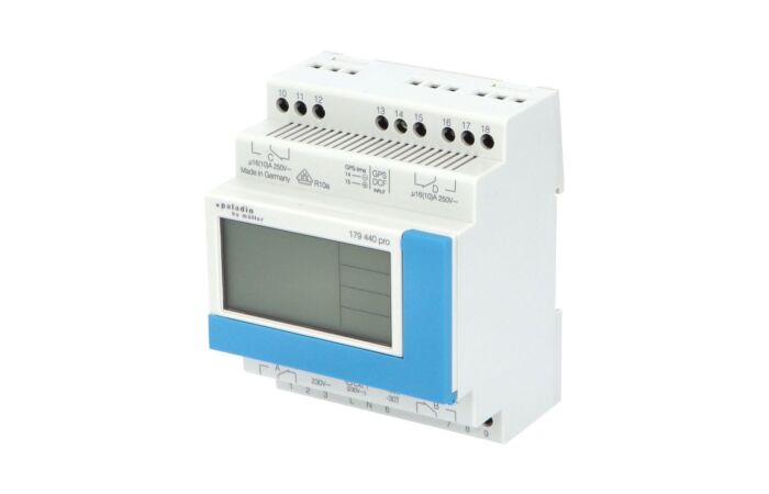 PALADIN Hodiny spínací 179440pro Digitální týdenní 16A 230V IP20