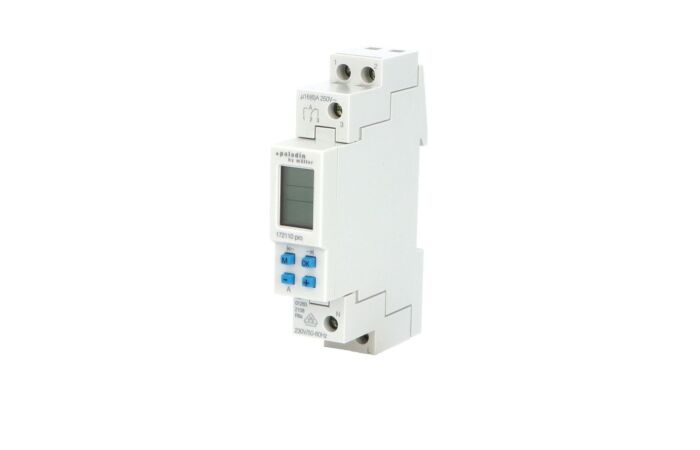 PALADIN Hodiny spínací 172110pro digitální týdenní 16A 230V AC IP20