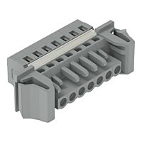 WAGO Konektor 231-107/125-000 1vodičový pružinový CAGE CLAMP® 2,5 mm², šedá