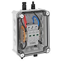 OBO BETTERMANN Systémové řešení typu 2 pro FV s MC4 pro střídače s 1 MPP trackerem, 1000V DC typ PVG-C1000S100