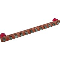 DEHN Přípojnice 472217 PA-(ekvipotenciální) bez krytu, CU