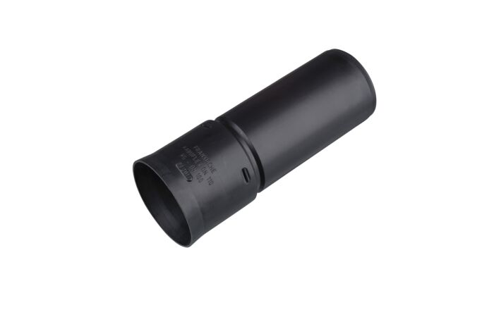 FRÄNKISCHE Přechodka 160/150, na KG trubku, PVC, černá