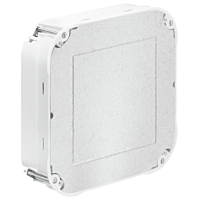 KAISER  Krabice čtvercová univerzální bezhalogen 165x165x72 mm s minerálním víkem, do dutých stěn
