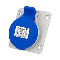 FAMATEL Zásuvka 23230 16/230V 3pól  IP44 vestavná