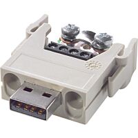 LAPP Kolík MCS modulární systém Universal Bus Module Plug 4+ Shield