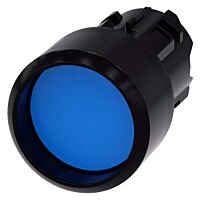 SIEMENS Tlačítko, 22 mm, kulaté, plast, modré, čelní kroužek