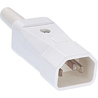 Vidlice C14 10A přístrojová černá