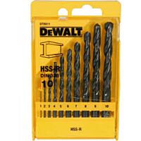 DeWALT  Sada DT5911 vrtáků do železa průměr 1-10 mm 10 ks