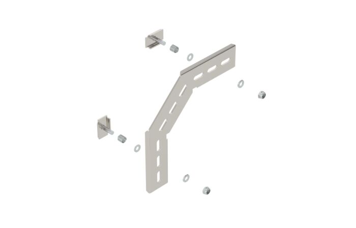 OBO BETTERMANN Montážní úhelník 90° MW 90 SL17 A2